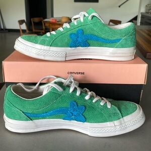Converse One Star Ox Tyler the Creator Golf Le Fleur Jolly Green-Mens sz 9